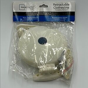 Mainstays Cream Retractable Clothesline